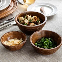 Bilbao Wood Nesting Bowls