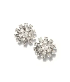 Billie Earrings in Crystal