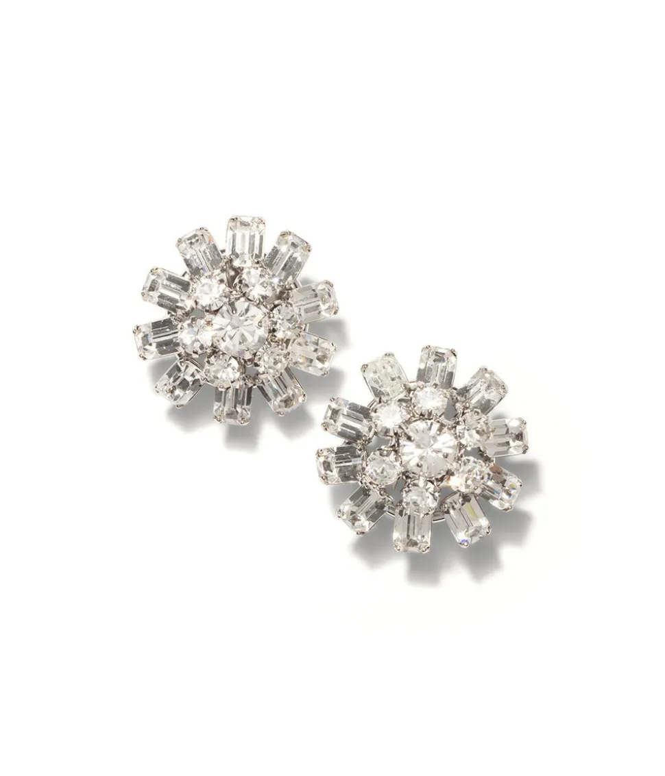 Billie Earrings in Crystal