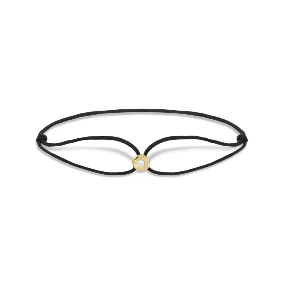 Black Parachute Nesting Gem Bracelet