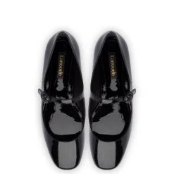 Blair Ballet Flat In Black Patent Leather