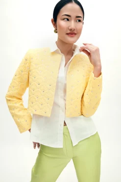 Blaire Jacket in Crystal Cloque