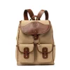 Blazer No. 278 in Khaki Twill and Vintage Chestnut