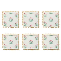 Block Print Sugar Cookies, Set of 12