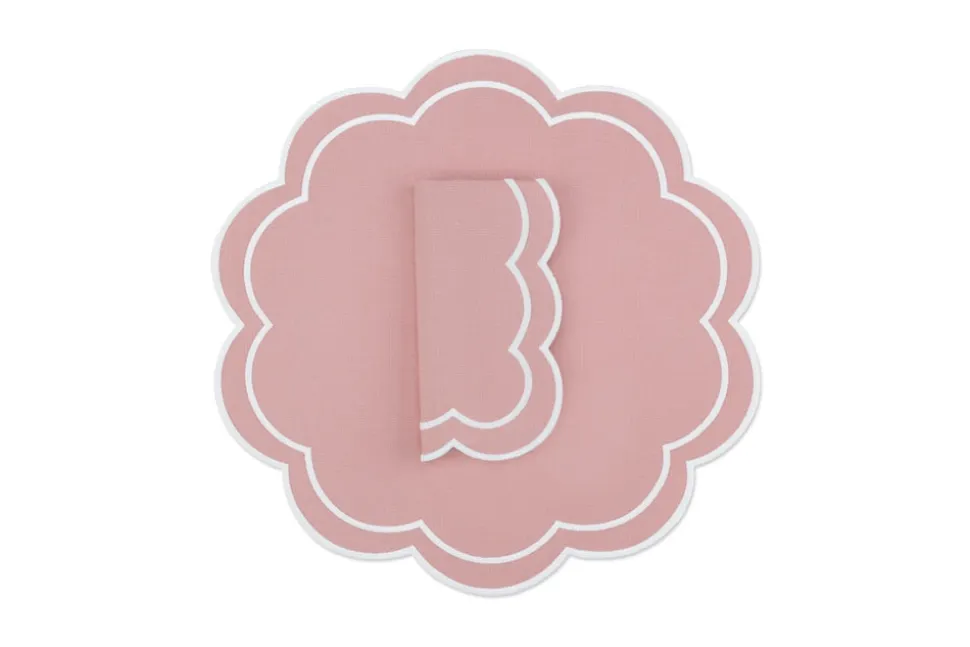 Bloom Cotton Blend Napkin and Placemat, Set of 4