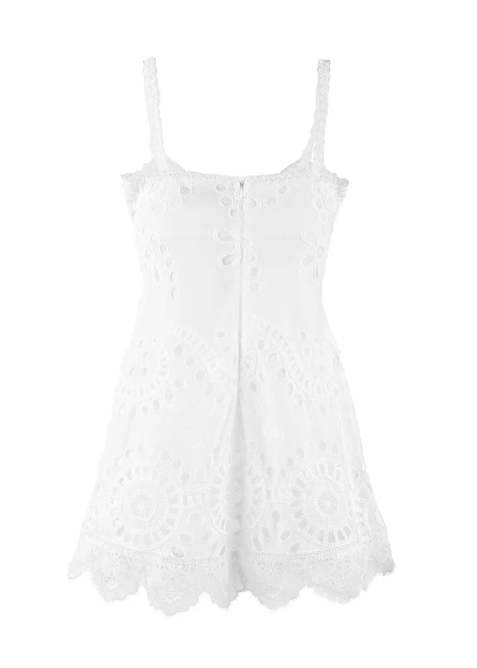 Bloom Mini Dress in White