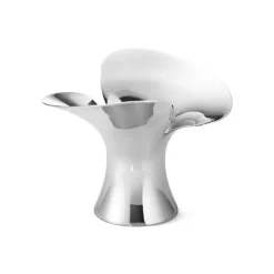 Bloom Taper Candleholder Steel, Set of 2