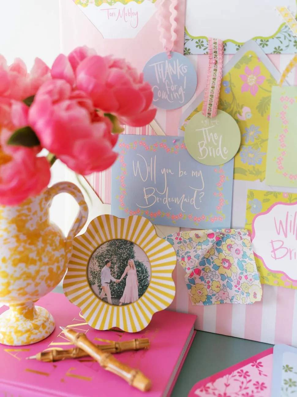 Blooming Aquamarine Proposal Card Set