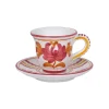 Blossom Espresso Cup and Saucer in Yellow