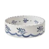 Blue and White Dog Bowl, Medium