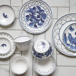 Blue Bird Fruit / Nut Bowl