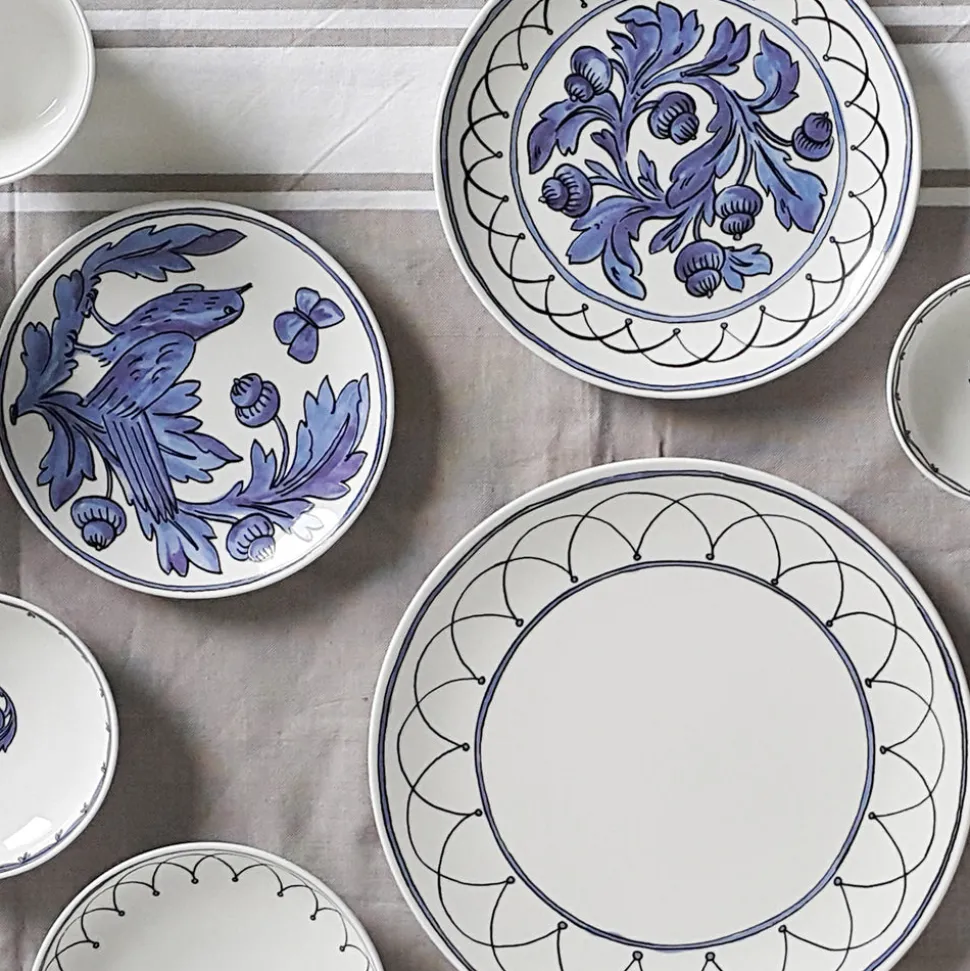 Blue Bird Set of Two, 7" Accent Plates