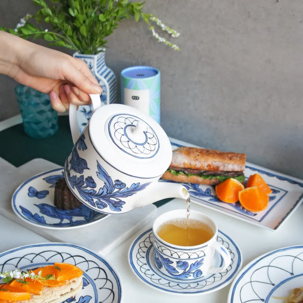 Blue Bird Teapot