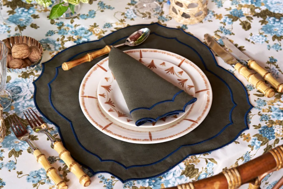 Blue Bouquet Tablecloth