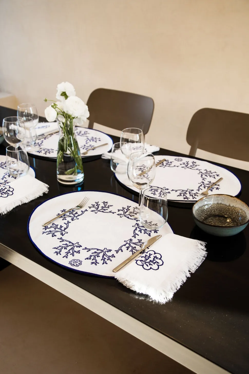 Blue Corallo Breakfast Placemat