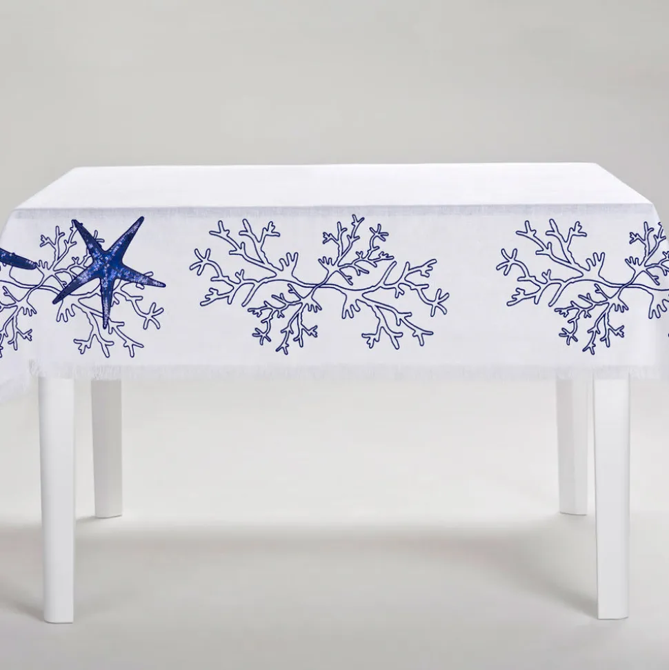Blue Corallo Tablecloth