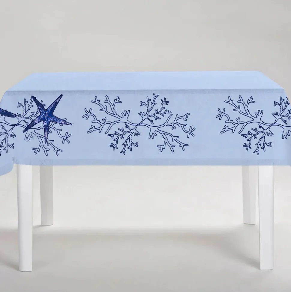 Blue Corallo Tablecloth