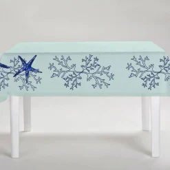 Blue Corallo Tablecloth