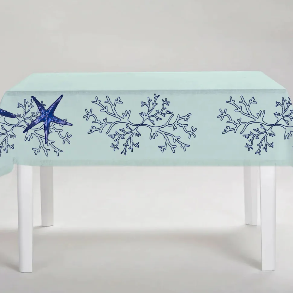 Blue Corallo Tablecloth