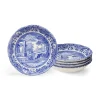 Blue Italian Cereal Bowls, Set of 4