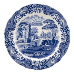 Blue Italian Charger Plate