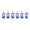 Blue Italian Spice Jars, Set of 6