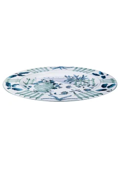 Blue Italian Views Plates Collection, Set of 6