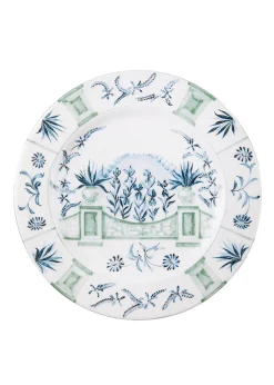 Blue Italian Views Plates Collection, Set of 6