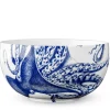 Blue Lucy Large Round Serving Bowl