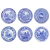 Blue Room Assorted Traditions Plates, Set of 6