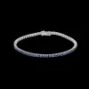 Blue Sapphire Tennis Bracelet