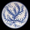 Blue Vina Large Bowl