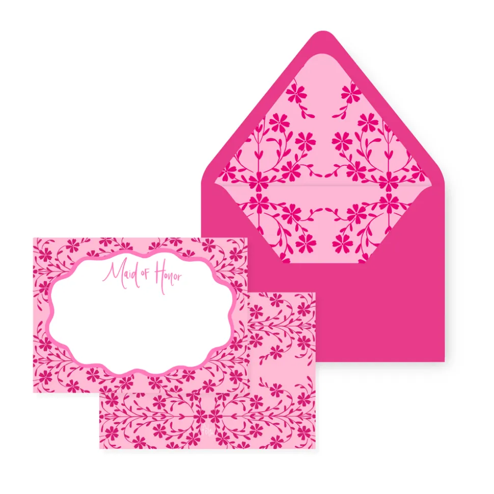 Blushing Botanical Gardens Stationery