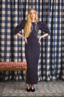 Blythe Dress in Navy