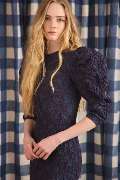 Blythe Dress in Navy