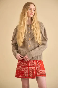 Bobble Sweater in Oatmeal