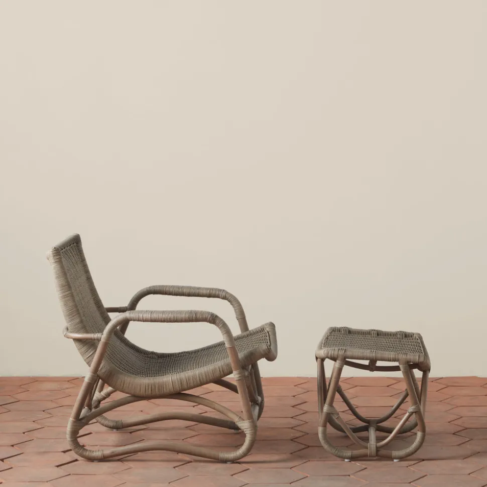 Bodega Wicker Lounge Chair