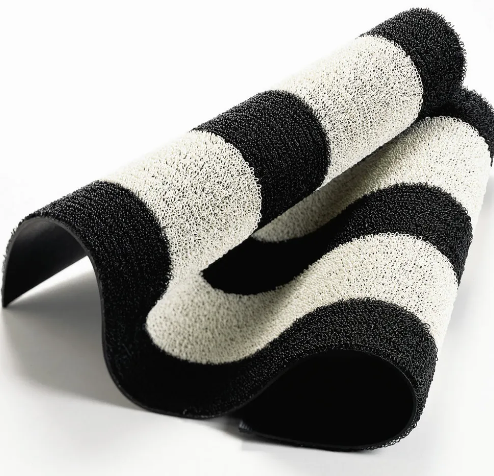 Bold Stripe Shag Utility Mat