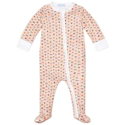 Boo! Halloween Zip Baby Onesie