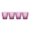 Boston Berry DOF / Tumbler in Berry, Set of 4