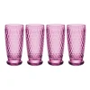 Boston Berry Highball / Tumbler in Berry, Set of 4