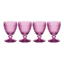 Boston Berry Red Wine in Berry, Set of 4