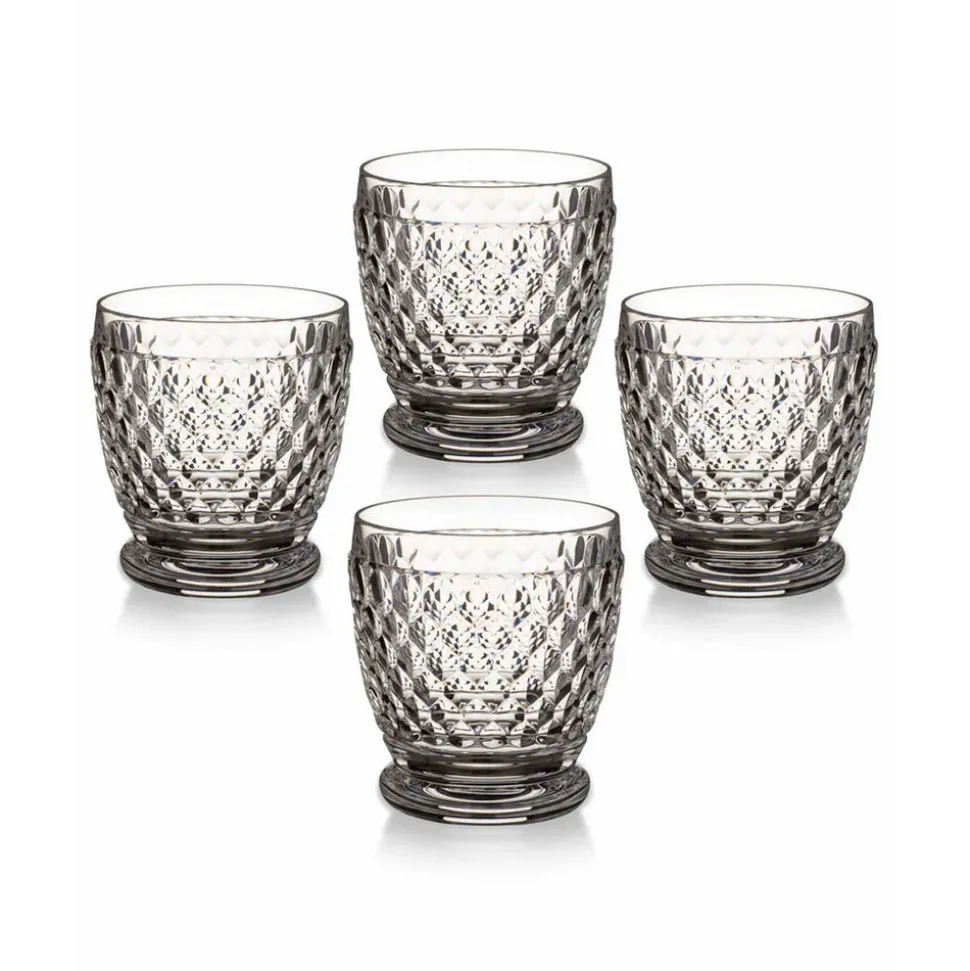 Boston DOF / Tumbler in Clear, Set of 4