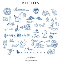 Boston Women's Button Front Short Pajama Set
