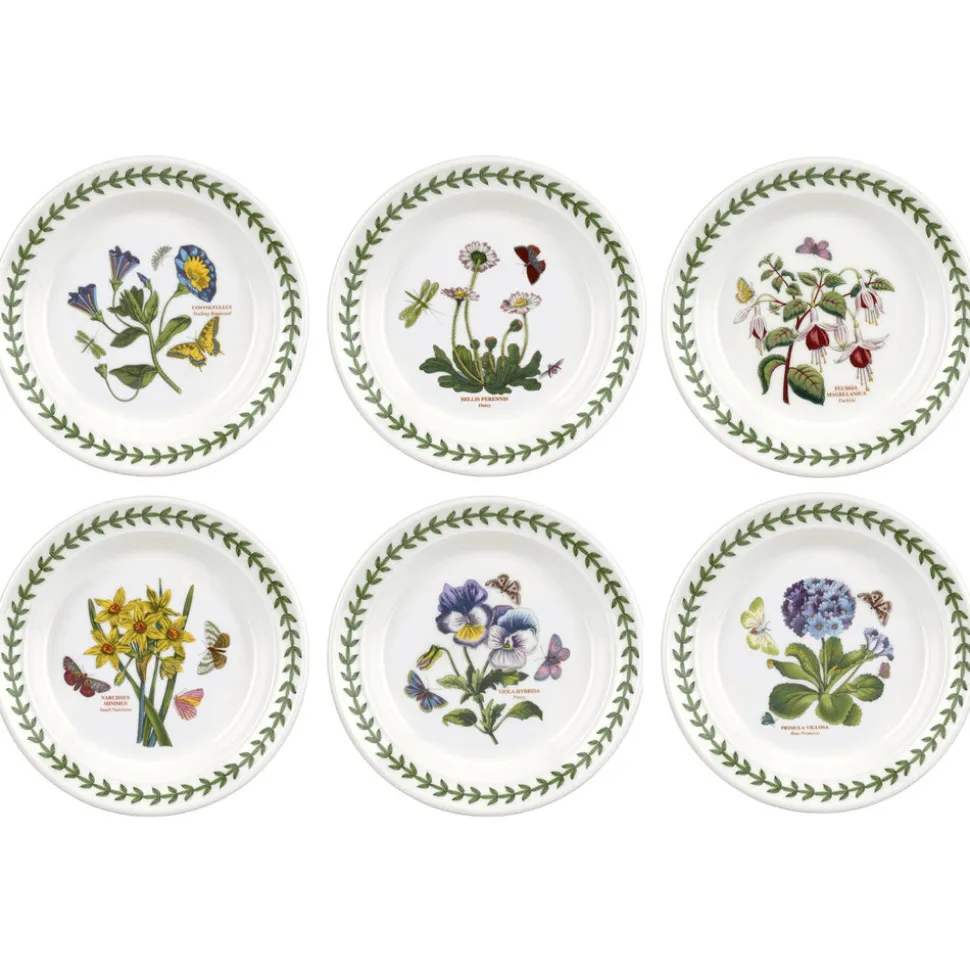 Botanic Garden Side Plates, Set of 6