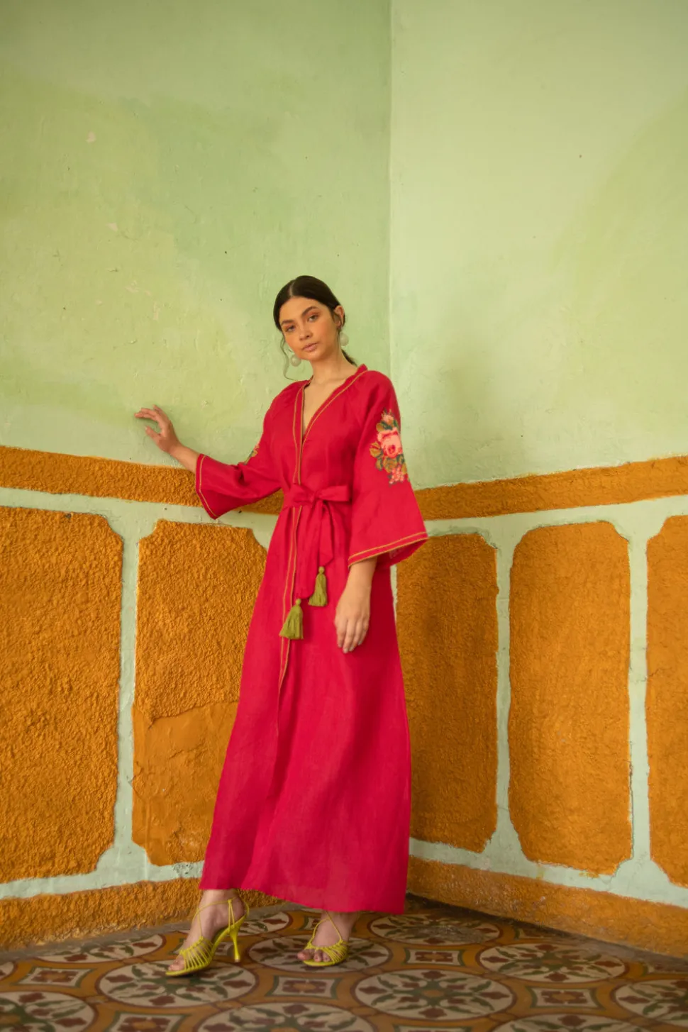 Bougainvillea Dress