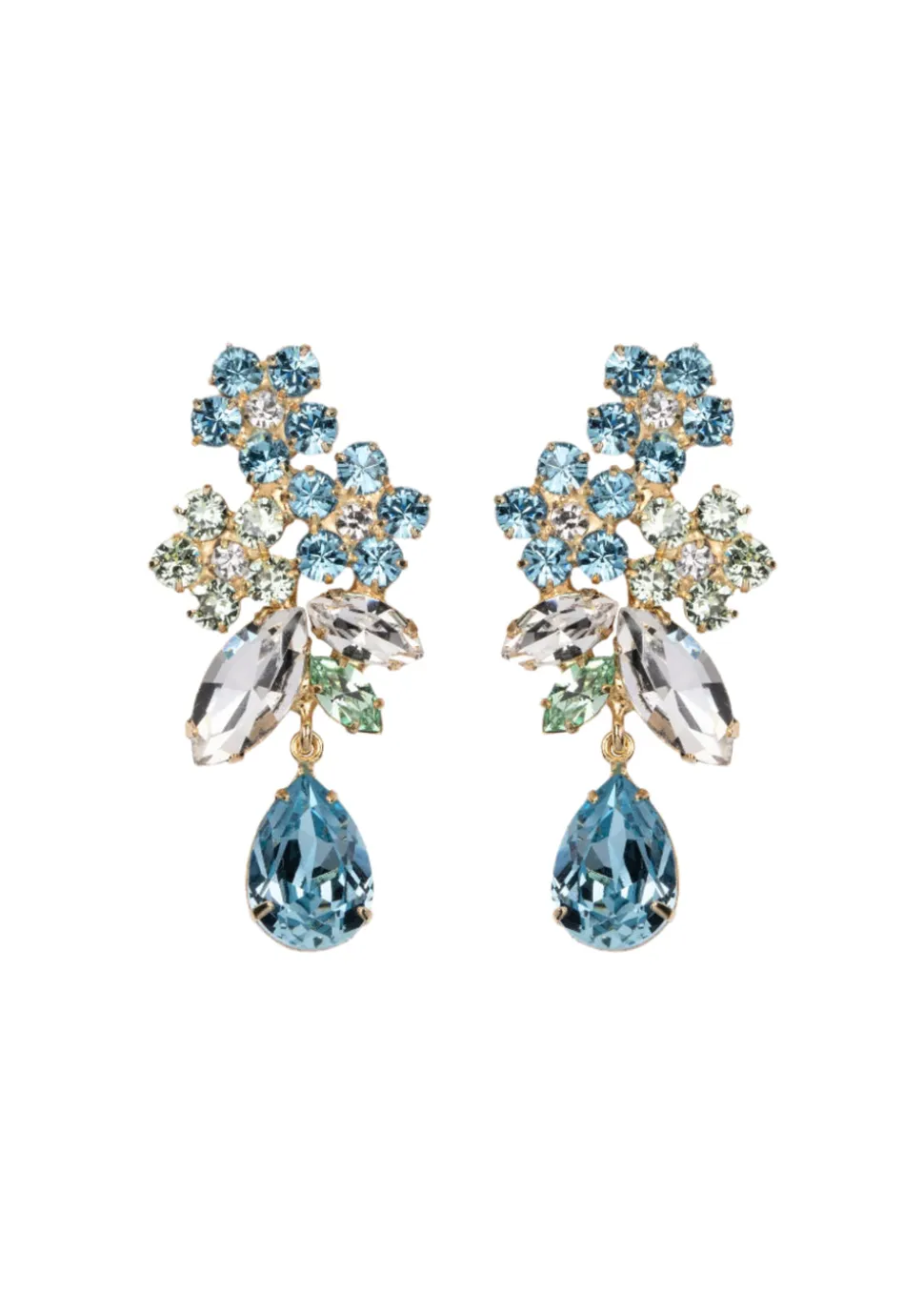Bouquet Earrings Bluebell