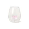 Bow Stemless Wine Glass