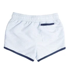 Boys Boardie in Powder Blue Stripe