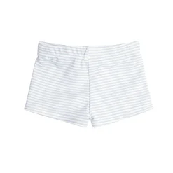 Boys Brief in Powder Blue Stripe
